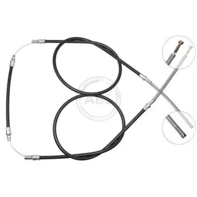 Premium Cable de accionamiento, freno de estacionamiento A.B.S. K10845